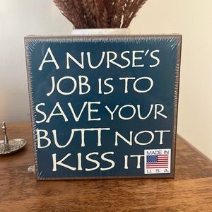 Nurse sign